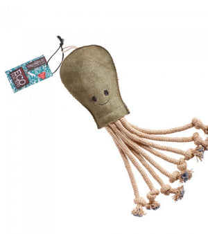 Olive the Octopus (Eco dog toy)
